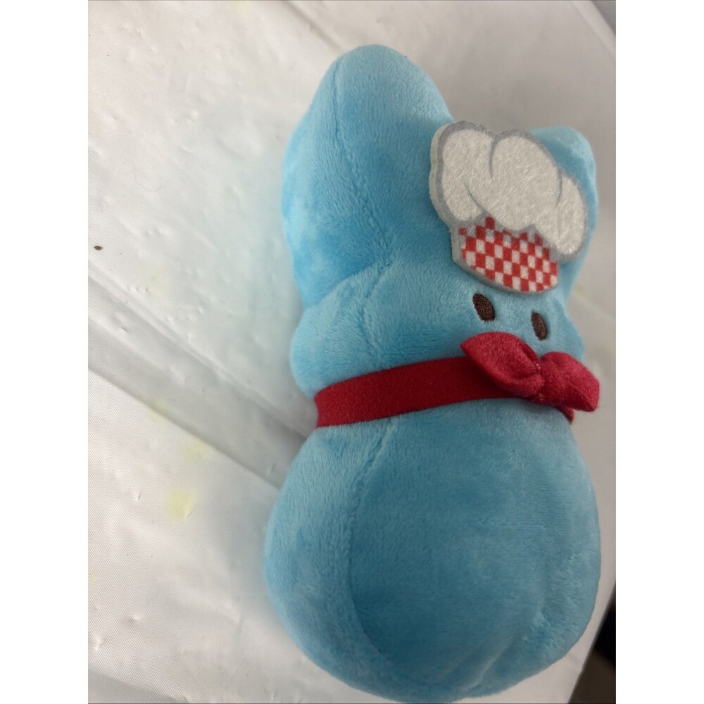 Peeps Blue Bunny Chef Edition Plush 6" - Picture 4 of 6